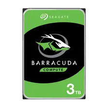 Seagate Desktop Barracuda 3TB HDD 5400rpm SATA 6Gb/s - Armazenamento Fiável para o Seu PC