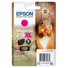 Tinteiro EPSON 378 Magenta XL com Alarme RF para Impressoras Expression Photo XP-8500/8600/15000 | Marca 35