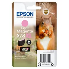 Tinteiro EPSON 378 Magenta Claro XL com Alarme RF para Impressoras Expression Photo XP-8500/8600/15000 | bluepixel.pt