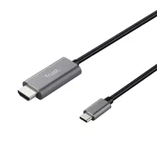 Adaptador TRUST USB-C para HDMI 4K - Compatível com dispositivos USB-C | bluepixel.pt