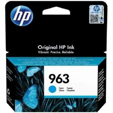 Cartucho HP 963 Cyan Original - Marca 34 | Impressão de Alta Qualidade na bluepixel.pt