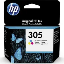 Cartucho de Tinta HP 305 Tri-color Original | Compatível com Impressoras HP | BluePixel.pt