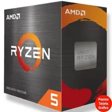 Processador AMD Ryzen 5 5600X AM4 6C/12T 65W com Cooler Wraith Stealth - Marca 500
