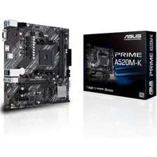 Placa-mãe ASUS PRIME A520M-K AMD Socket AM4 para Ryzen 3ª Geração - Formato mATX | bluepixel.pt