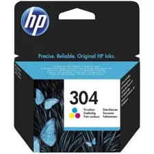 Cartucho de Tinta HP 304 Tri-color Original | Compatível com Impressoras HP | Bluepixel.pt