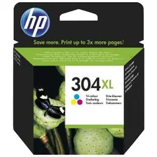 Cartucho HP 304XL Tri-color Original - Tinta de Alta Capacidade para Impressoras HP | bluepixel.pt