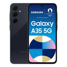 Samsung Galaxy A35 5G 8GB/256GB - Tela 6.6'' FHD+ Exynos 1380 - Azul/Preto | bluepixel.pt