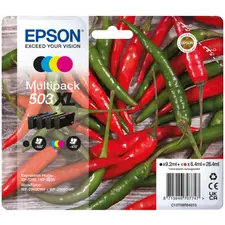 Epson 503XL Multipack 4 Cores - Cartuchos Compatíveis para Impressoras Epson | bluepixel.pt