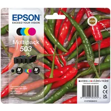 Epson 1LB Multipack 4 cores 503 Ink - Cartuchos de tinta compatíveis para impressoras Epson na bluepixel.pt