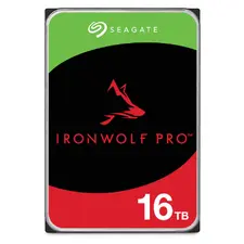 Disco Rígido Seagate IronWolf Pro 16TB NAS 7200rpm SATA 6Gb/s 256MB Cache - Ideal para RAID e Sistemas 24/7