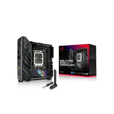 Placa-mãe ASUS ROG STRIX B760-I GAMING WIFI LGA1700 Mini-ITX DDR5 SATA M.2 - Loja BluePixel