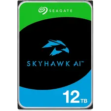 Seagate Skyhawk Surveillance 12TB HDD SATA 6Gb/s - Otimizado para Vídeo e AI | bluepixel.pt