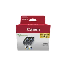 Cartucho de Tinta Canon CLI-36 Twin Pack | Compatível com Impressoras Canon | BluePixel.pt