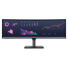 Monitor Lenovo ThinkVision P49w-30 de 49 polegadas IPS com resolução 5120x1440 para alta produtividade | bluepixel.pt