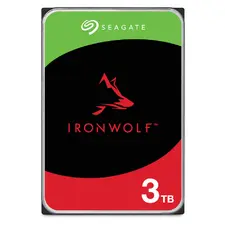 Disco Rígido Seagate IronWolf NAS 3TB 5400rpm SATA 6Gb/s 256MB Cache 3.5'' para Sistemas NAS e RAID