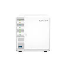 NAS QNAP 3-Bay com Celeron N5105/N5095 - 8GB RAM, 2.5GbE - Loja BluePixel