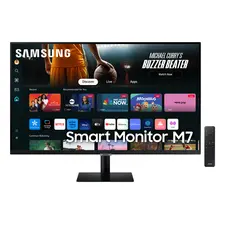 Monitor Samsung LS32DM700UUXEN 32'' UHD VA 60Hz Smart Monitor M7 HDMI Preto - Loja BluePixel