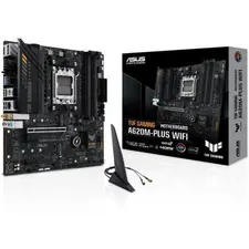 Placa-mãe ASUS TUF GAMING A620M-PLUS WIFI AM5 - Compatível com Ryzen, DDR5, Wi-Fi | bluepixel.pt