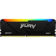 Kingston Fury Beast White RGB 16GB DDR4 3200MT/s Kit de 2 - Desempenho Gaming | bluepixel.pt