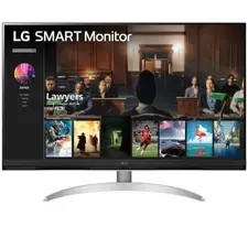 Monitor LG 32SQ700S-W 31.5'' UHD VA 4K 60Hz HDMI USB-C Speakers - Loja BluePixel