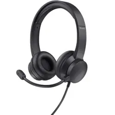 Headset USB TRUST HS-201 da marca 540 | Auscultadores PC com microfone ajustável