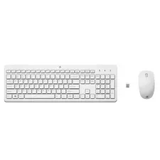 Conjunto Rato e Teclado Sem Fios HP 230 White - Marca 34 | Loja BluePixel