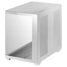 Caixa PC E-ATX MARS GAMING MCV4 XXL PREMIUM CUSTOM - Frameless 90º Glass White | bluepixel.pt