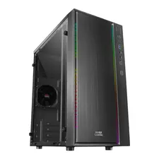 Caixa MARS GAMING MCM Micro-ATX com Janela, A-RGB, Ventilador 8cm, Preto | bluepixel.pt