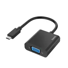HAMA USB-C para VGA Adapter 1080P - Compatível com Dispositivos 237 | Loja BluePixel