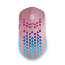 Mouse Wireless MARS GAMING MMW3 - Ultra-leve, Recarregável, Rosa - Loja BluePixel