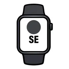 Apple Watch SE GPS 44mm Midnight Aluminium | Relógio inteligente Apple em Portugal