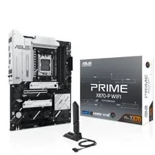 Placa-mãe ASUS PRIME X870-P WIFI AM5 DDR5 ATX - Alta Performance e Conectividade