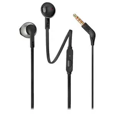 JBL T205 Earbuds Pretos - Fones Bluetooth de Alta Qualidade | bluepixel.pt