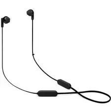 JBL T215 BLUETOOTH EARBUDS PRETO | Fones sem fios com som potente e bateria duradoura na bluepixel.pt