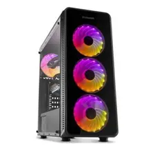 Caixa ATX 525 NOX HUMMER TGM RGB - Gabinete para PC com Iluminação RGB e Grande Espaço
