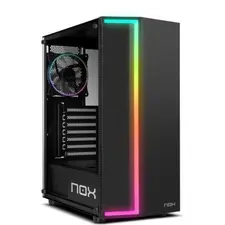 Gabinete 525 NOX INFINITY GAMMA ARGB Mid Tower - Design Moderno e Iluminação ARGB | bluepixel.pt