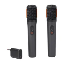 Kit de 2 Microfones Wireless JBL para PartyBox II - Som de Qualidade e Facilidade de Uso