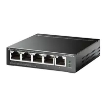 Switch TP-LINK 5Port Gigabit Easy Smart com 4 Portas PoE+ 120W | Loja BluePixel