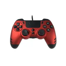 Controlador Steelplay Gamepad Slim Ruby Red para PS3, PS4 e PC | Loja BluePixel