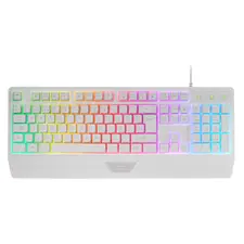 Teclado Mecânico MARS GAMING MK124 H-MECH com Iluminação RGB Rainbow e Descanso de Palma | Loja BluePixel