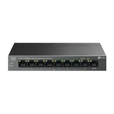 Switch TP-LINK 9-Port 10/100 Mbps com 8 Portas PoE+ | Loja BluePixel