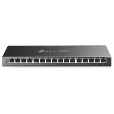 Switch TP-LINK 16 Portas Gigabit PoE+ - Desempenho e Potência para Redes Empresariais