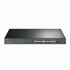 Switch TP-LINK TL-SG1218MP 18-Port Gigabit com PoE+ e SFP | Rede Empresarial