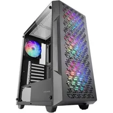Gabinete ATX MARS GAMING MC-GEO 519 com Painel em Vidro Temperado e Ventiladores RGB - Preto