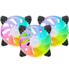 Ventoinha MARS GAMING MF-3AR 3IN1 120MM ARGB Frameless Reversível com Controlo - Loja BluePixel