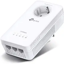 TP-LINK AV1300 Powerline Gigabit Passthrough Wi-Fi Extender 300Mbps 2.4GHz + 867Mbps 5GHz