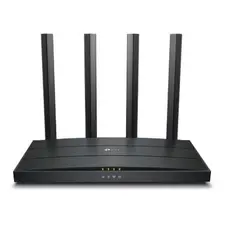 Router TP-LINK AX1500 Wi-Fi 6 Dual-Band com 4 Antenas Externas - Alta Velocidade e Cobertura Melhorada