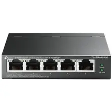 TP-LINK TL-SG1005LP Switch Gigabit de 5 Portas com PoE+ 40W - Rede Fiável e Eficiente
