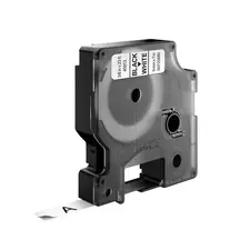 Fita Vinil 9mm x 7m Preto/Branco - Marca 195 | Loja BluePixel.pt