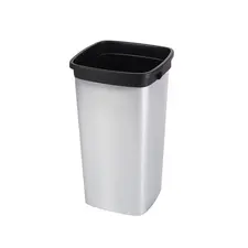 Contentor 60L Quadrado Cinza Cube - Armazenamento Resistente e Prático | bluepixel.pt